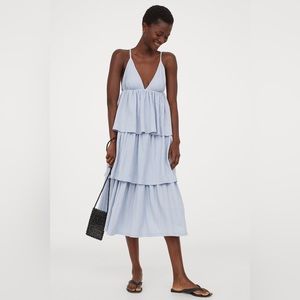 *SOLD* Tiered V-Neck Dress